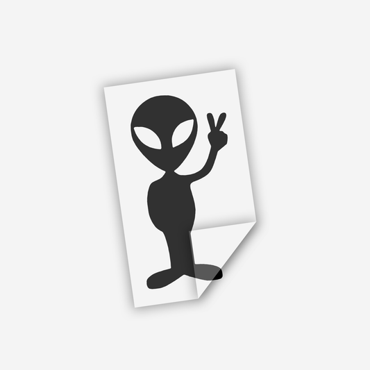 Alien Sticker