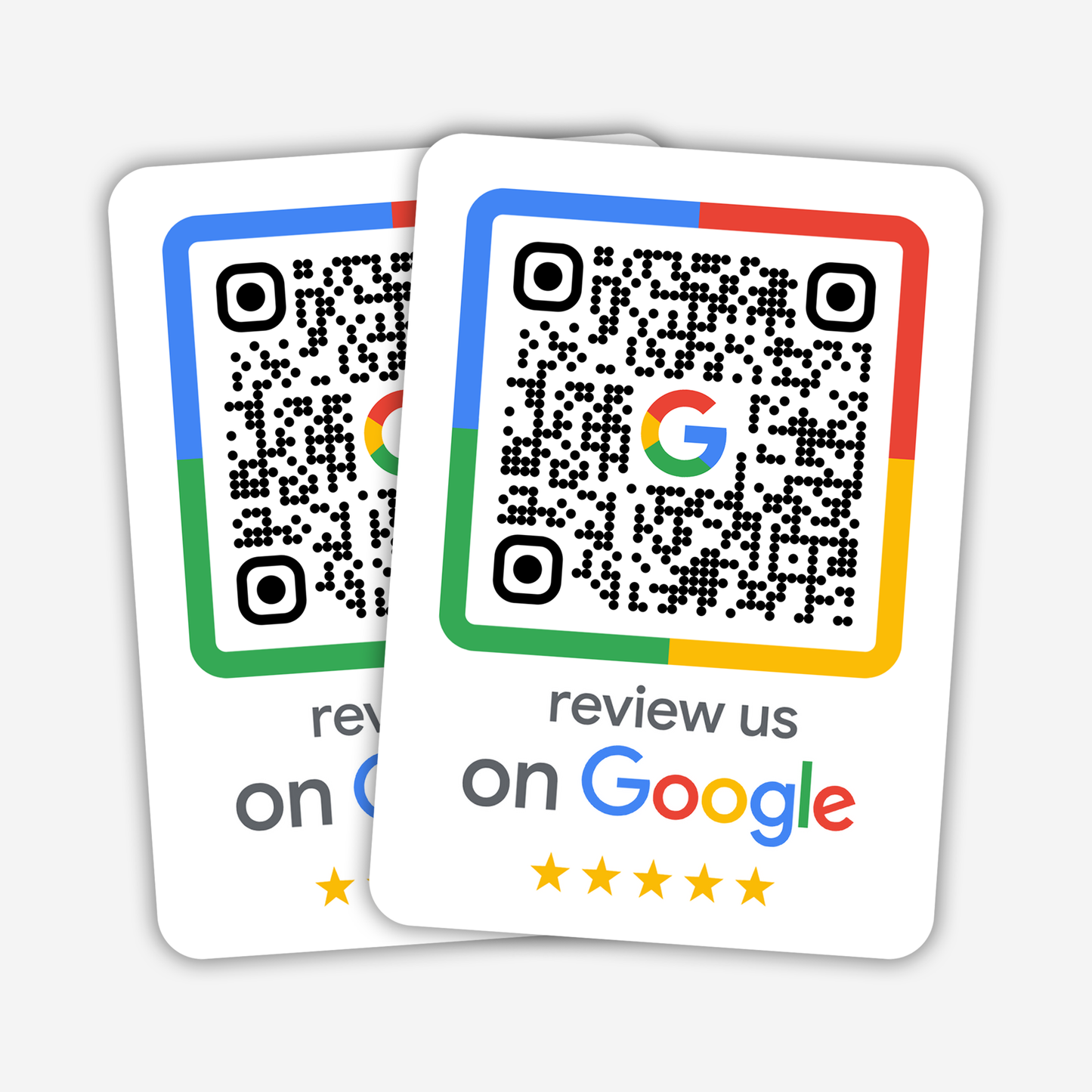 Custom Google Reviews QR code Αυτοκόλλητο
