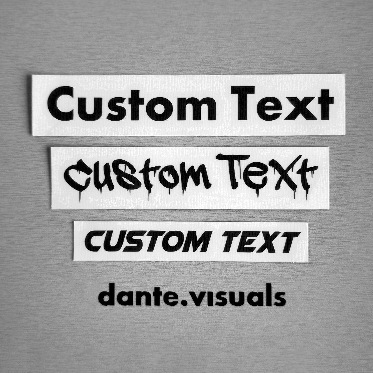 Custom Αυτοκόλλητο Βινυλίου Χωρίς Background