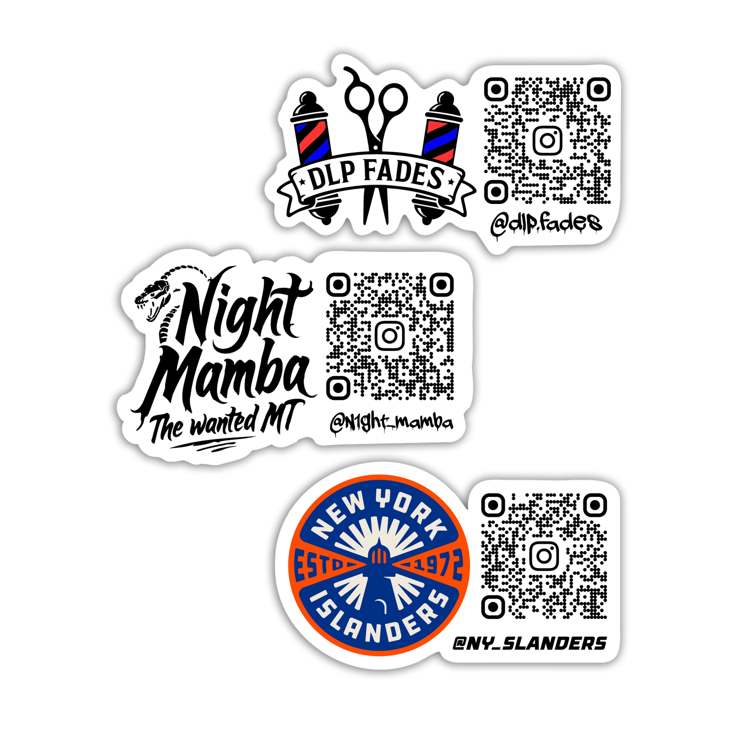 Custom QR Code Αυτοκόλλητα