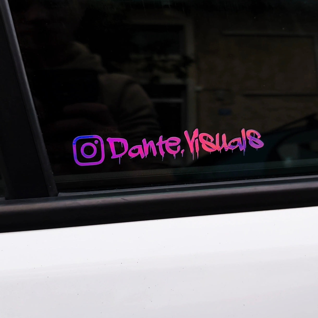 Custom Ολογραφικό Αυτοκόλλητο Instagram