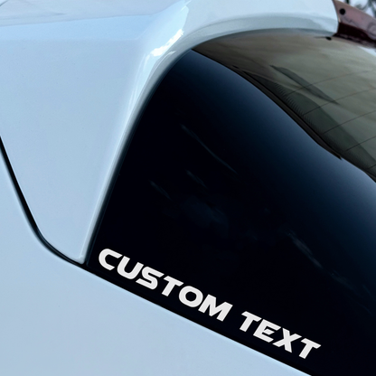 Custom Αυτοκόλλητο Βινυλίου Χωρίς Background