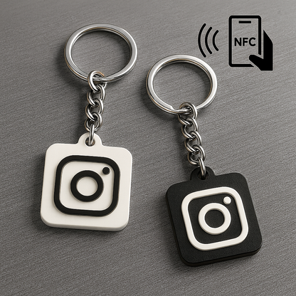 Instagram Μπρελόκ με NFC