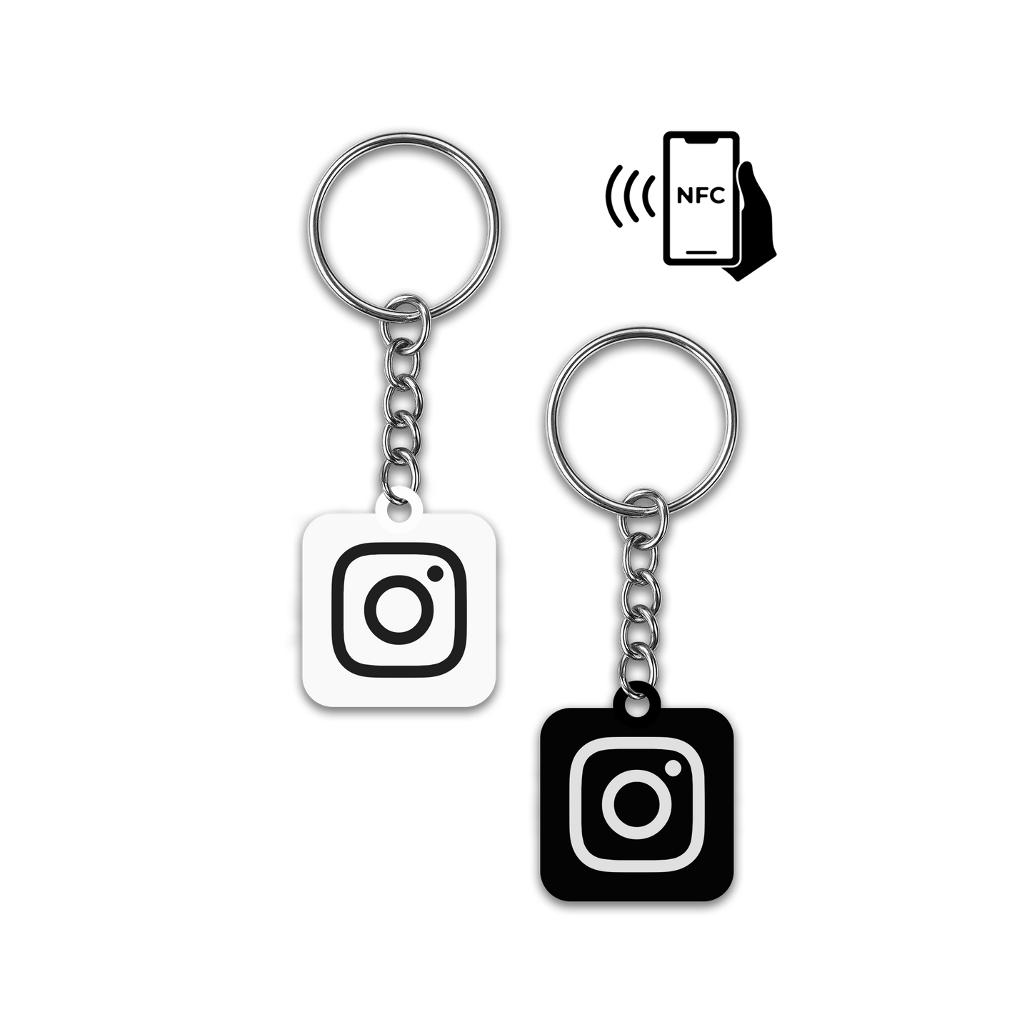 Instagram Μπρελόκ με NFC