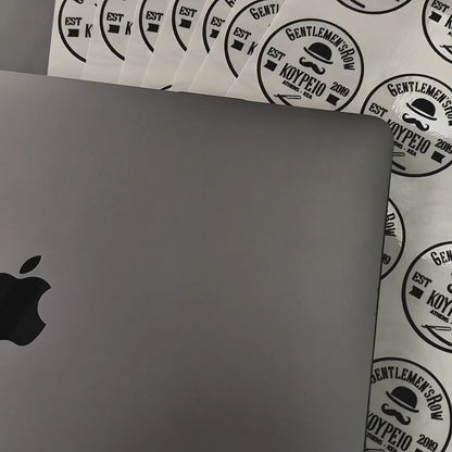 Custom Διάφανα Αυτοκόλλητα