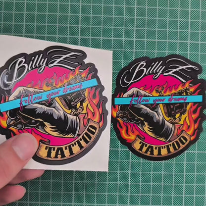 Custom Spot Gloss Αυτοκόλλητα