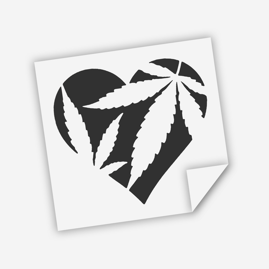 High Hopes 420 Love Sticker