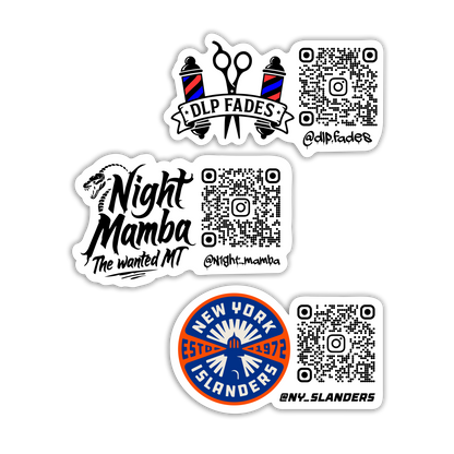 Custom QR Code Αυτοκόλλητα